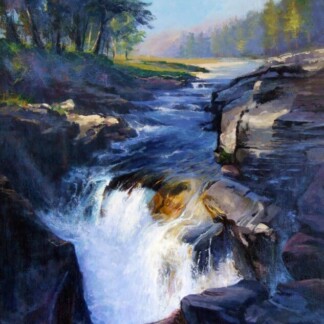 Image of The River Roars, Linn of Quoich by Colin Robertson